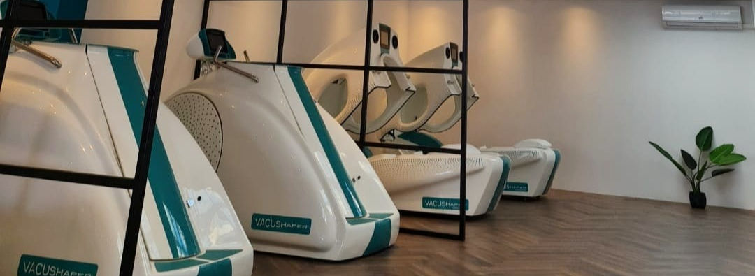 VacuShapers in de trainingsruimte van Body Shape & Beauty